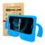 Kit Capa Tablet Positivo Twist Tab T770 Tela 7 Polegadas Infantil Macia Anti Impacto + Pelicula Azul Céu