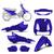 Kit Carenagem Completo Original Pro Tork Honda Biz 100 1998 1999 2000 2001 2002 2003 2004 2005 AZUL IGUASSU 1998 - 1999