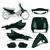Kit Carenagem Completo Original Pro Tork Honda Biz 100 1998 1999 2000 2001 2002 2003 2004 2005 VERDE PANTANAL 2003 - 2004