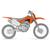 Kit Carenagem Conjunto Peças Plasticas Moto Honda Crf 250F Carenagem Farol Laterais Paralama Dianteiro Traseiro Tampa Lateral 2019 2020 2021 2022 LARANJA