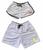 Kit Casal Short Moda Praia Bermudas Combinando Namorados Top Amigos Jogos Branco