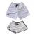 Kit Casal Short Moda Praia Bermudas Combinando Namorados Top Branco masc branco fem