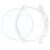 Kit Case Acrílico + Película Vidro Galaxy Watch 5 Pro 45mm Branco