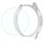 Kit Case Acrílico + Película Vidro Galaxy Watch 5 Pro 45mm Prata