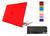 Kit Case Compatível Com Macbook New Air 15.3 A2941 A3114 M2 M3 + Película de Teclado Vermelho Fosco