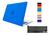 Kit Case Compatível Com Macbook New Air 15.3 A2941 A3114 M2 M3 + Película de Teclado Azul Royal Fosco
