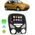 Kit Central Multimidia Android-Auto/Carplay Palio Siena Strada 2001 A 2011 2012 2013 7" Voz Google Com Ar Condicionado Preto