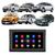 Kit Central Multimídia Android Fox Polo SpaceFox CrossFox Bora Ecosport Fiesta 7 Polegadas GPS Preto