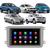 Kit Central Multimídia Android Gol G7 Amarok Jetta Tiguan Passat Fox 7 Polegadas GPS Tv Online Bt Prata