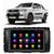 Kit Central Multimídia Android Hilux SRV 2012 2013 2014 2015 7 Polegadas GPS Tv Online Bluetooth Black Piano