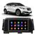 Kit Central Multimídia Android Nissan Kicks 2016 2017 2018 2019 2020 2021 7 Pol GPS Tv Online Bt Black Piano Friso Prata