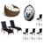 Kit Chaise, Balanço, Banquetas, Espreguiçadeiras e Puff - Trama Original Argila