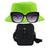 Kit Chapéu Bucket, Bolsa Pochete Shoulder E Oculos De Sol - MD-07 Verde neon