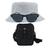 Kit Chapéu Bucket, Bolsa Pochete Shoulder E Oculos De Sol - MD-13 Branco