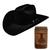 Kit Chapeu + Capinha Country Modelo Premium - Vários Modelos Preto m