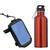 Kit Ciclista Suporte Celular+ Garrafa Inox Water To Go 750ml Vermelho