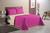 Kit Cobre Leito Casal Queen Size Matelado Dupla Face 3 Pçs PINK/AVELA