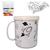 Kit Colorir Caneca Acrílica 350ml+ 12 canetinhas + 4 desenho BRANCO