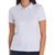 Kit Com 10 Camisas Polo Feminina Camiseta Gola Branco