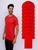 Kit Com 10 Camisetas Básica 100% Poliéster - Vermelho Vermelho
