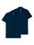 Kit com 2 Camisetas Polo Masculina Malwee 1000004429 Azul marinho