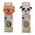 Kit com 2 Naninhas de Bebê em Animais e Modelos Diferentes - Barros Baby Store Leão Laranja e Panda Menina