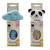 Kit com 2 Naninhas de Bebê em Animais e Modelos Diferentes - Barros Baby Store Nuvem Azul e Panda menina