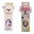 Kit com 2 Naninhas de Bebê em Animais e Modelos Diferentes - Barros Baby Store Ursa Rosa e Raposa Rosa