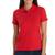 Kit Com 3 Camisas Polo Feminina Camiseta Gola Vermelho