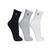 Kit Com 3 Pares Meias Lupo Cano Médio  Masculina  Sport 3245 Misto