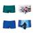 Kit Com 4 Sunga Boxer Adulto e Infantil Cueca Proteção Solar Verão Lisa, E estampada