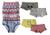 Kit com 6 Calcinhas Box Boxer Infantil Menina Criança E 10 calcinhas Modelo Tradicional Rosa, Claro