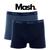 Kit Com 6 Cuecas Boxer Mash Tamanhos Grandes Box Plus Size Azul, Marinho