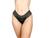 Kit com 6 Peças Calcinha Fio Duplo Sara Lingerie com Renda Sexy Preto