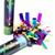Kit Com 8 Lança Confetes De Papel Metalizado Ou Coloridos Retangular - Colorido