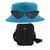 Kit Com Chapéu Bucket, Bolsa Pochete Shoulder E Oculos De Sol - MD-02 Azul