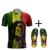 Kit Combo Camisa Bob Marley Jamaica + Chinelo Da Quebrada Conforme Imagem