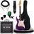 Kit Completo Guitarra Tagima Strato Metallic purple