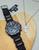 Kit Conjunto Relógio Masculino Pallyjane Prova água Silicone Ajustável + Colar Corrente Aço Inox 316L Presente Luxo Preto