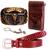 Kit Cowboy Cinto Fivela Country + Capa Celular Entalhada Dourado