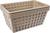 Kit Coza Cesta Organizadora, 28.8 x 19.1 x 12.3 cm Leve 4 Pague 3 Warm Gray (Cinza Quente)