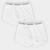 Kit Cueca Boxer Calvin Klein Trunk Modern Cotton 2 Peças Branco