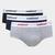 Kit Cueca Slip Colcci 3 Peças Preto, Branco