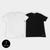 Kit de 2 Camisetas Calvin Klein Básicas Masculina Preto, Branco