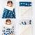 Kit de 2 Mantas Cobertor Bebê e Infantil para Menino com Sherpa 4