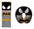 Kit De Almofada Infantil para Viagem com Almofada Cinto de Segurança e Encosto para pescoço - Personagem Batman