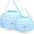 Kit de bolsas infantil presente para chá de bebê menino e menina Azul