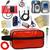 Kit De Enfermagem Completo Medidor Glicose Aparelho Pressao  VERMELHO  PA MED