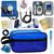 Kit De Enfermagem Completo Medidor Glicose Aparelho Pressao AZUL INCOTERM