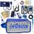 Kit De Enfermagem Completo Medidor Glicose Aparelho Pressao AZUL TRANSPARENTE ENF. PREMIUM